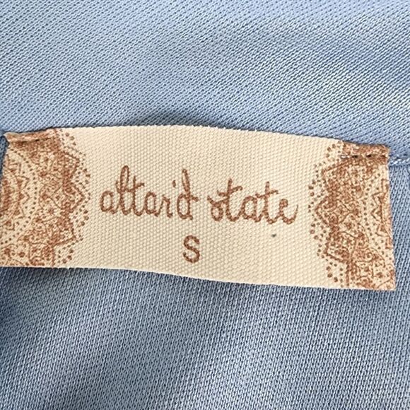 Altar'd State Strapless Tank Style Peep Back Midi Fit and Flare Dress Size Small - Picture 6 of 6